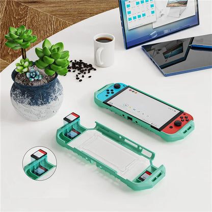 TPU+PC Case for Nintendo Switch OLED Integrated Protector Anti-Scratch Sleeve Game Accessories