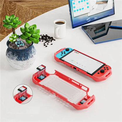TPU+PC Case for Nintendo Switch OLED Integrated Protector Anti-Scratch Sleeve Game Accessories