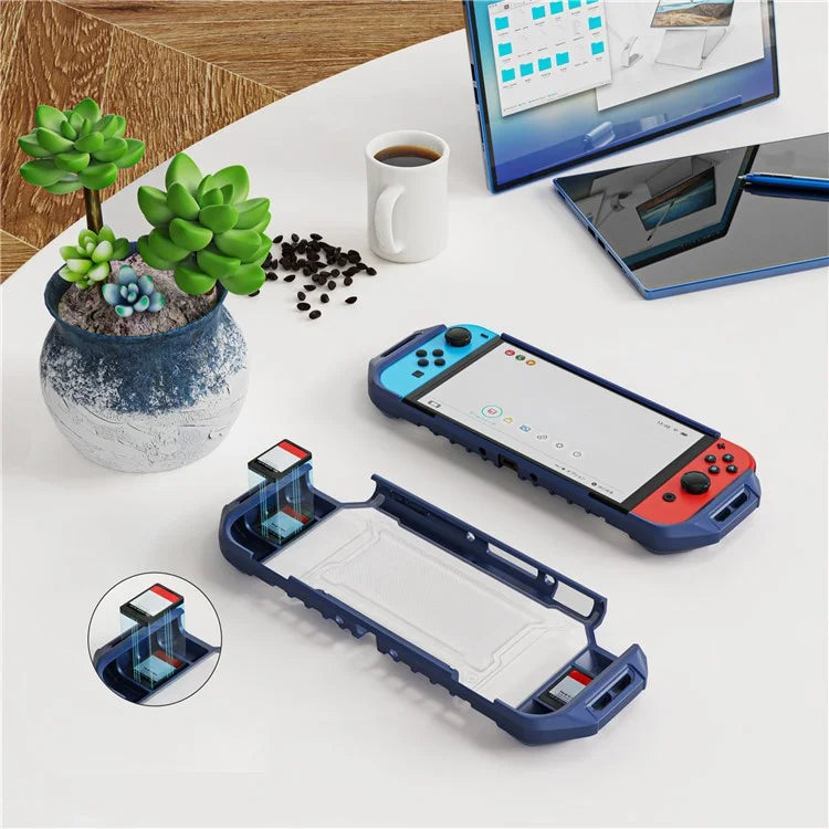 TPU+PC Case for Nintendo Switch OLED Integrated Protector Anti-Scratch Sleeve Game Accessories