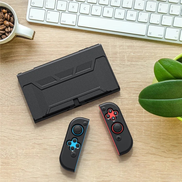 For Nintendo Switch OLED Anti-drop Protective Case Detachable PC+TPU Cover