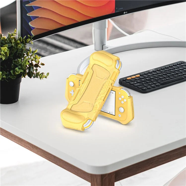 For Nintendo Switch Lite TPU+PC Protective Case Game Console Anti-drop Shell