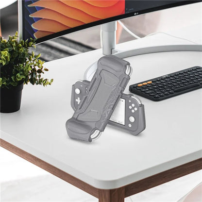 For Nintendo Switch Lite TPU+PC Protective Case Game Console Anti-drop Shell