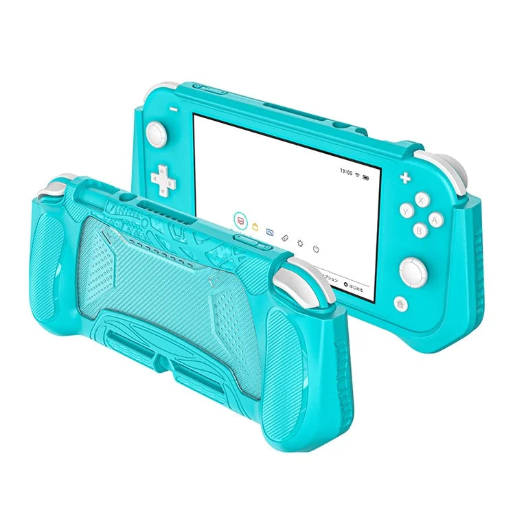 For Nintendo Switch Lite TPU+PC Protective Case Game Console Anti-drop Shell