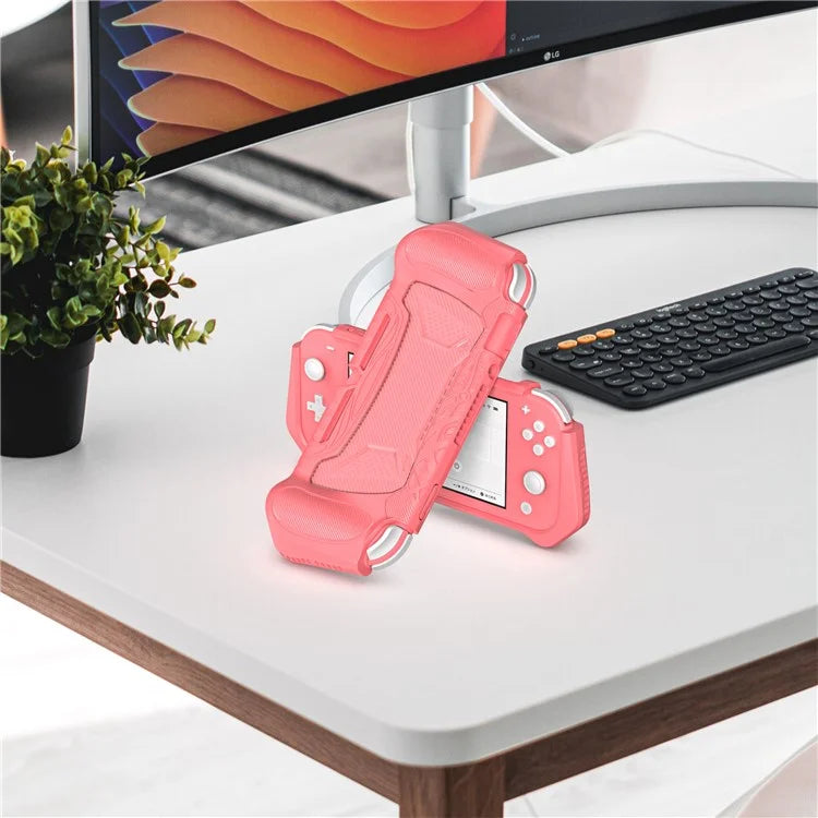 For Nintendo Switch Lite TPU+PC Protective Case Game Console Anti-drop Shell