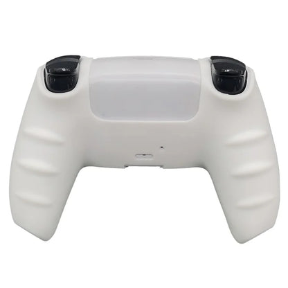 For Sony PlayStation 5 Game Console Silicone Case Anti-Slip Protective Cover