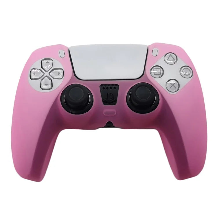 For Sony PlayStation 5 Game Console Silicone Case Anti-Slip Protective Cover
