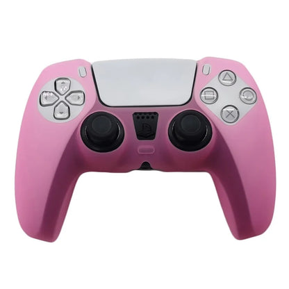 For Sony PlayStation 5 Game Console Silicone Case Anti-Slip Protective Cover