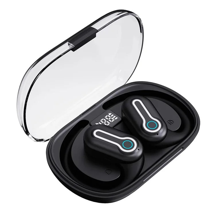 J31 OWS Bluetooth Headset Headphone Wireless Ear Hook Design Earphone with Charging Bin