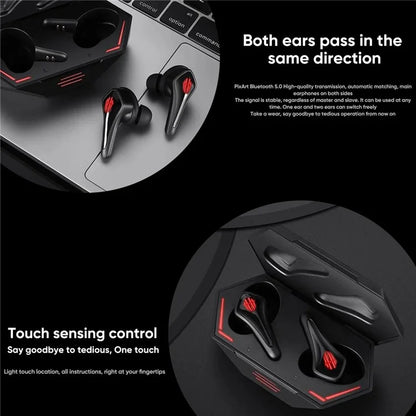 REDMAGIC BH4004 TWS In-Ear Headset Wireless Bluetooth Earphone Touch Control Headphone