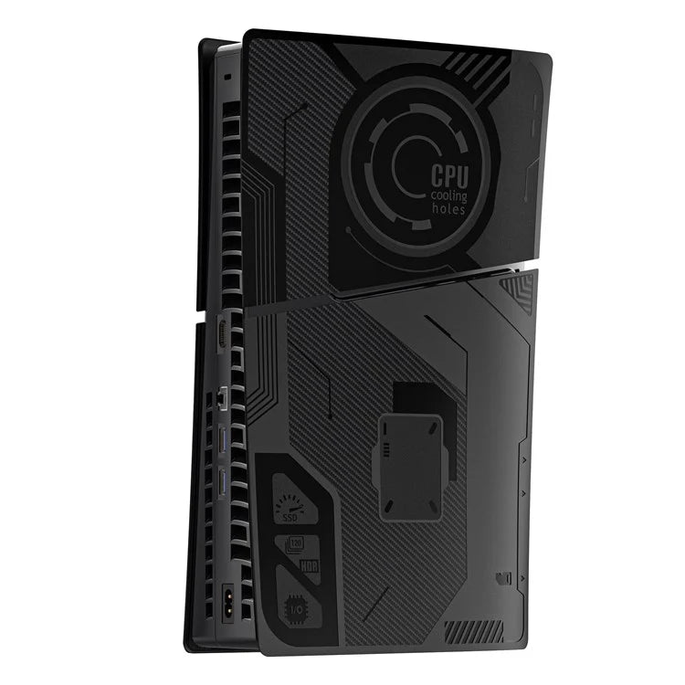 Slim PC Shell for Sony PS5 Slim Optical Drive / Digital Version Dust-Proof Protective Case