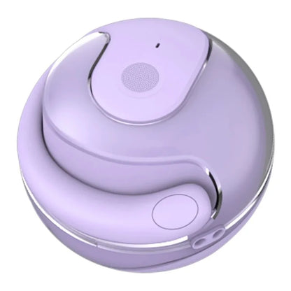 Coconut Ball Design TWS Bluetooth Earphone Bone Conduction Ear Hanging Stereo Music Headset