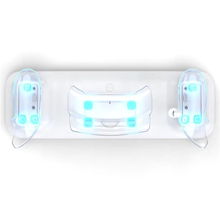 Charger Station for Meta Quest 3 VR Headset and Double Controller Charging Dock