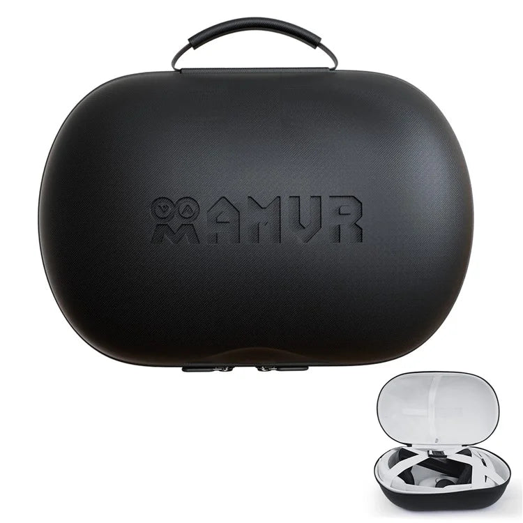 AMVR For Meta Quest 3 VR Protection Bag EVA+PU Hard Shell Carrying Pouch Storage Case