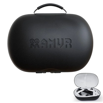 AMVR For Meta Quest 3 VR Protection Bag EVA+PU Hard Shell Carrying Pouch Storage Case