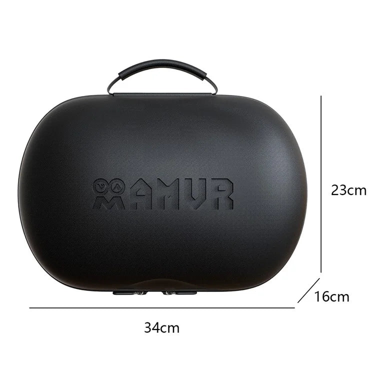AMVR For Meta Quest 3 VR Protection Bag EVA+PU Hard Shell Carrying Pouch Storage Case