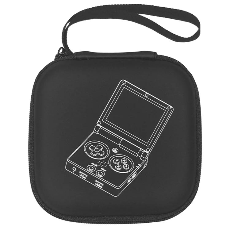 ANBERNIC Travel Case for ANBERNIC RG35XXSP Retro Handheld Game Console PU Leather Storage Bag