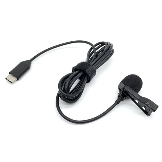 OP3-MKF-HTX For DJI Pocket 3 / Action 4 / 3 / 2 Type-C Lavalier Microphone Hi-Fi Recording Mic