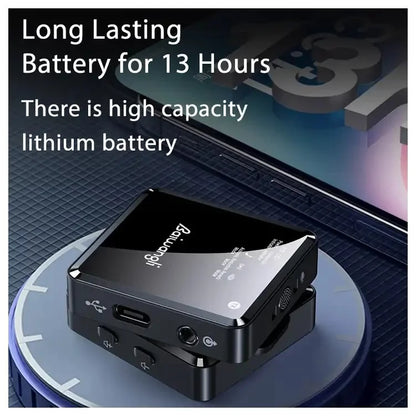 BAIWANGLI SX39 Lavalier Mic for iPhone Live Broadcast Noise Reduction Wireless Microphone, 2 Transmitter + 1 Receiver