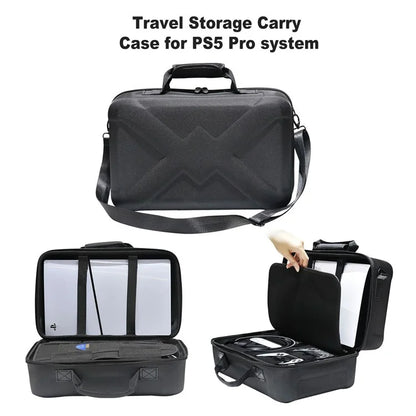 JYS JYS-P5179 For PS5 Slim Console Portable Carrying Case Shockproof Shoulder Bag