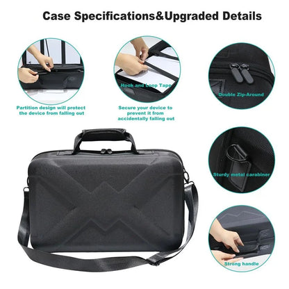 JYS JYS-P5179 For PS5 Slim Console Portable Carrying Case Shockproof Shoulder Bag