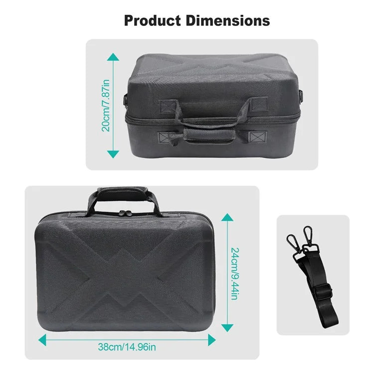JYS JYS-P5179 For PS5 Slim Console Portable Carrying Case Shockproof Shoulder Bag