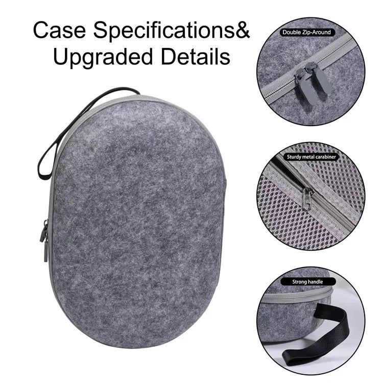 GAMWING B05 For Meta Quest 3 Hard Shell Protection Case EVA+Felt Storage Bag