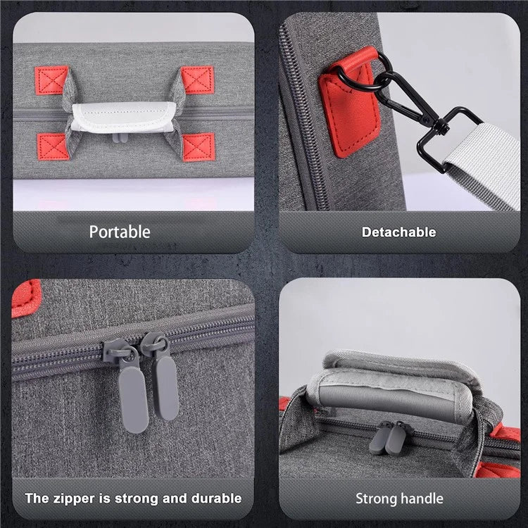 GAMWING B06 For Sony PS5 Slim Game Console Storage Bag EVA Shoulder Bag Handbag