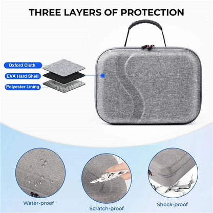 STARTRC GAMES 2.0 For Meta Quest 3 VR Hardshell Carrying Pouch Protection Bag Storage Case