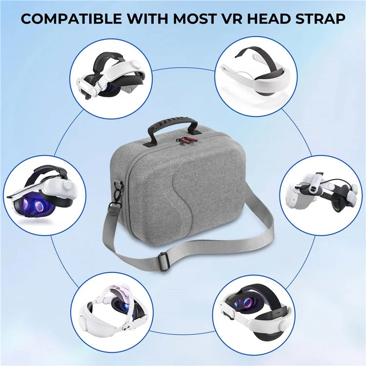 STARTRC GAMES 2.0 For Meta Quest 3 VR Hardshell Carrying Pouch Protection Bag Storage Case