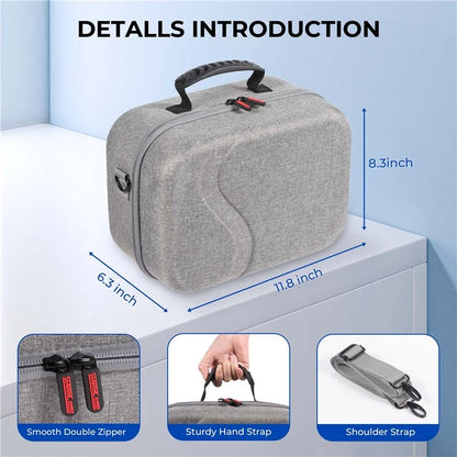 STARTRC GAMES 2.0 For Meta Quest 3 VR Hardshell Carrying Pouch Protection Bag Storage Case