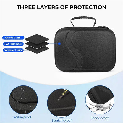 STARTRC GAMES 2.0 For Meta Quest 3 VR Hardshell Carrying Pouch Protection Bag Storage Case