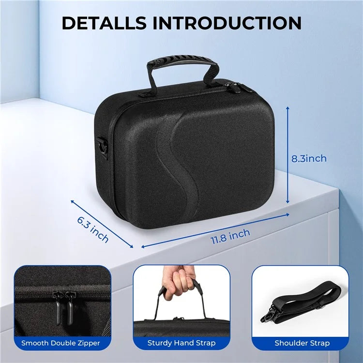 STARTRC GAMES 2.0 For Meta Quest 3 VR Hardshell Carrying Pouch Protection Bag Storage Case