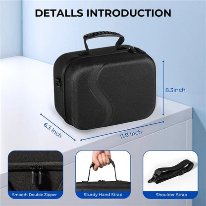 STARTRC GAMES 2.0 For Meta Quest 3 VR Hardshell Carrying Pouch Protection Bag Storage Case