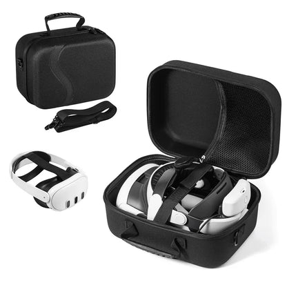 STARTRC GAMES 2.0 For Meta Quest 3 VR Hardshell Carrying Pouch Protection Bag Storage Case