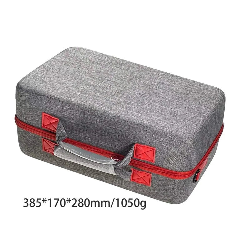 For Sony PS5 Slim Game Console Carrying Case 1680D Fabric+Waterproof Nylon Shockproof Bag