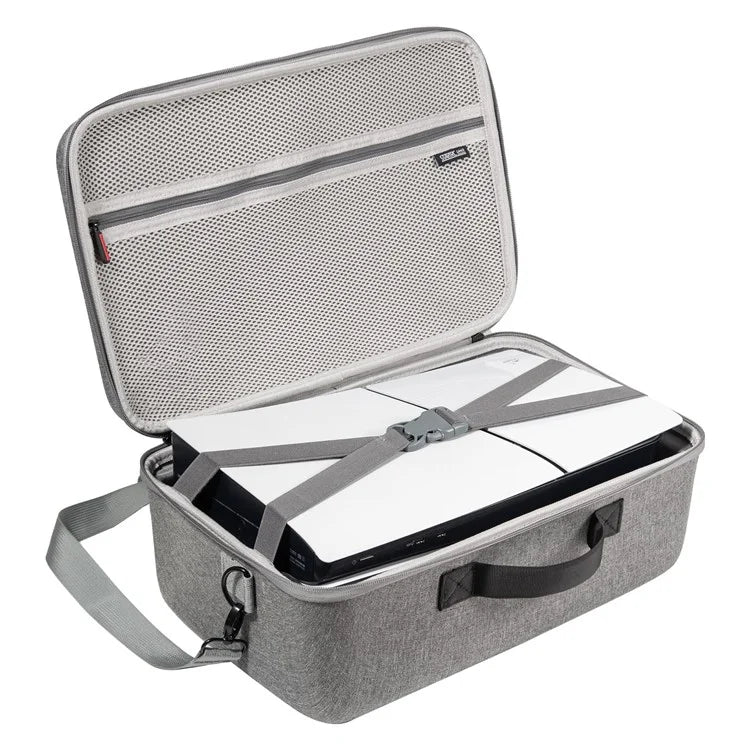 STARTRC GAMES For Sony PS5 Slim Game Console Carrying Case Shock-Absorbed EVA Storage Bag