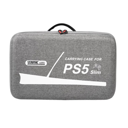STARTRC GAMES For Sony PS5 Slim Game Console Carrying Case Shock-Absorbed EVA Storage Bag