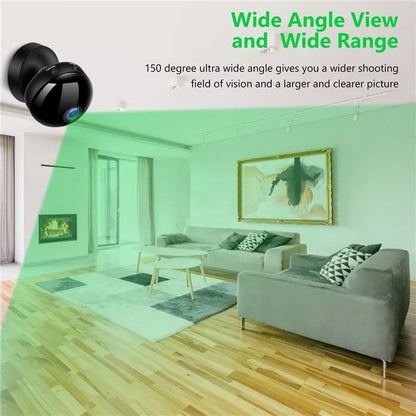 S9 Wireless Infrared Night Vision Camera Home Security Mini Indoor HD WiFi Camera