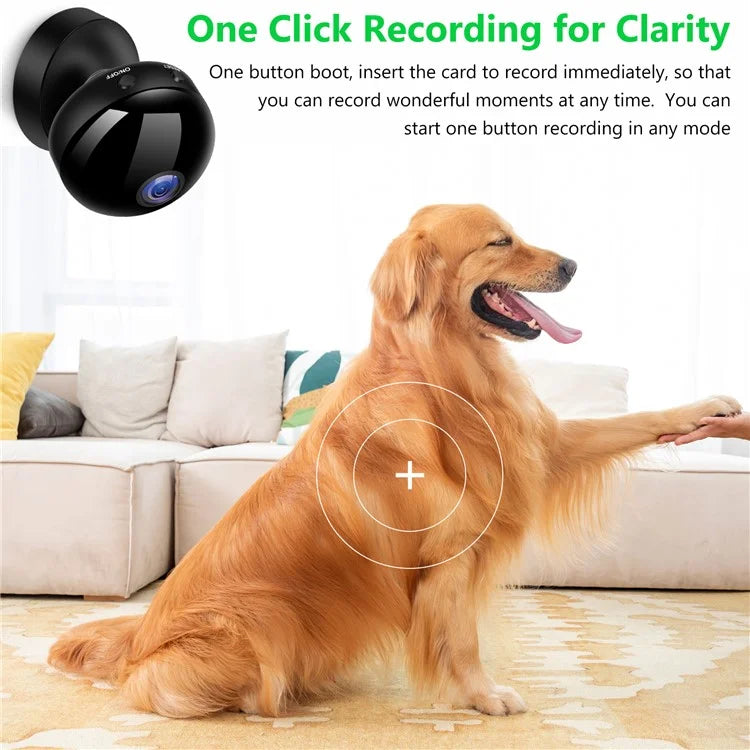 S9 Wireless Infrared Night Vision Camera Home Security Mini Indoor HD WiFi Camera