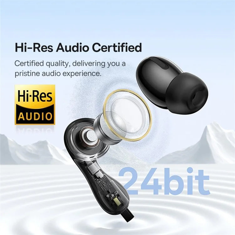 BASEUS Encok CZ20 Type-C Wired In-Ear Music Earphone with Wire Control Mic - Black