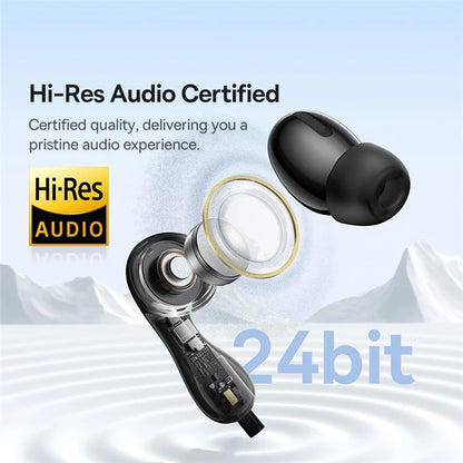 BASEUS Encok CZ20 Type-C Wired In-Ear Music Earphone with Wire Control Mic - Black