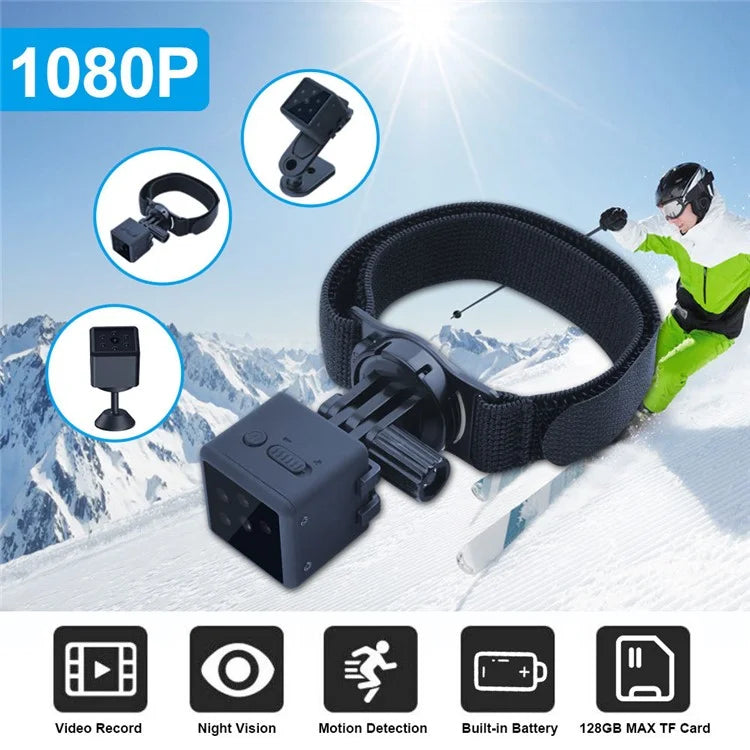 MD25 Home Security Outdoor Wireless Sport Camera Motion Detection Mini HD Night Vision Camera