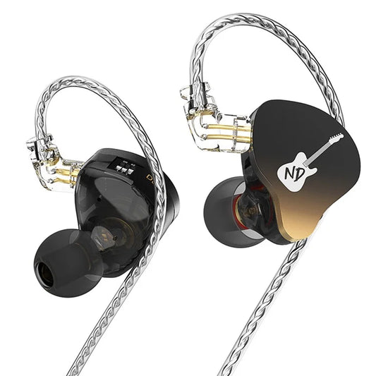 ND DD3 4 Modes Adjustable In-Ear Earphones HiFi Sound Wired Headphones, No Mic / Tuned Version
