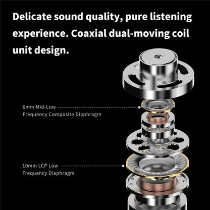 TRN ST7 Detachable 3.5mm Wired In-Ear Earphone HiFi Music Headset (With Microphone)