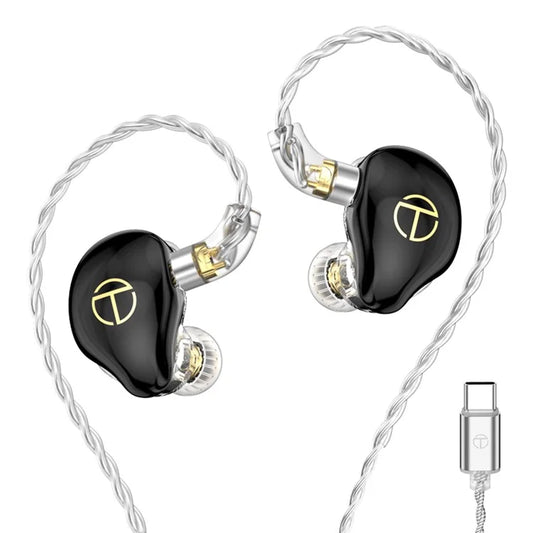 TRN ST7 Detachable Type-C Wired In-Ear Earphone HiFi Music Headset (With Microphone)