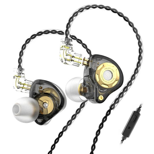 TRN MT1 Pro Detachable Type-C Wired In-Ear Earphone Heavy Bass Music Headset with Mic