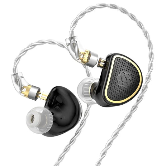 TRN Xuanwu Detachable 3.5mm Wired In-Ear Earphone 10mm Square Planar Driver HiFi Headset without Mic