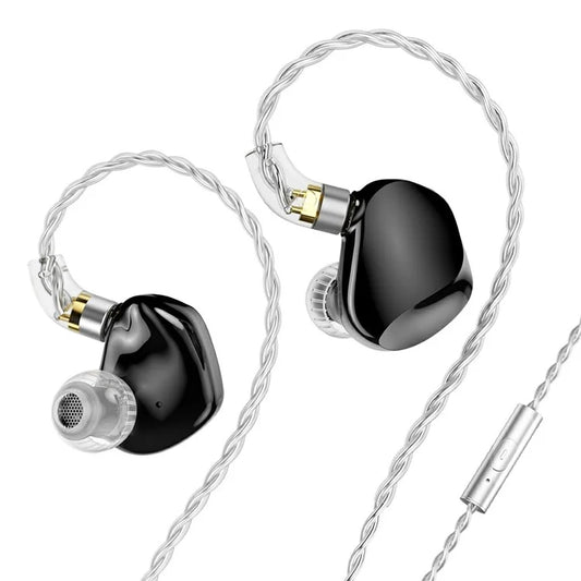 TRN VX Pro+ 3.5mm Detachable Wired In-Ear Earphone 9-Unit HiFi Music Headset with Mic