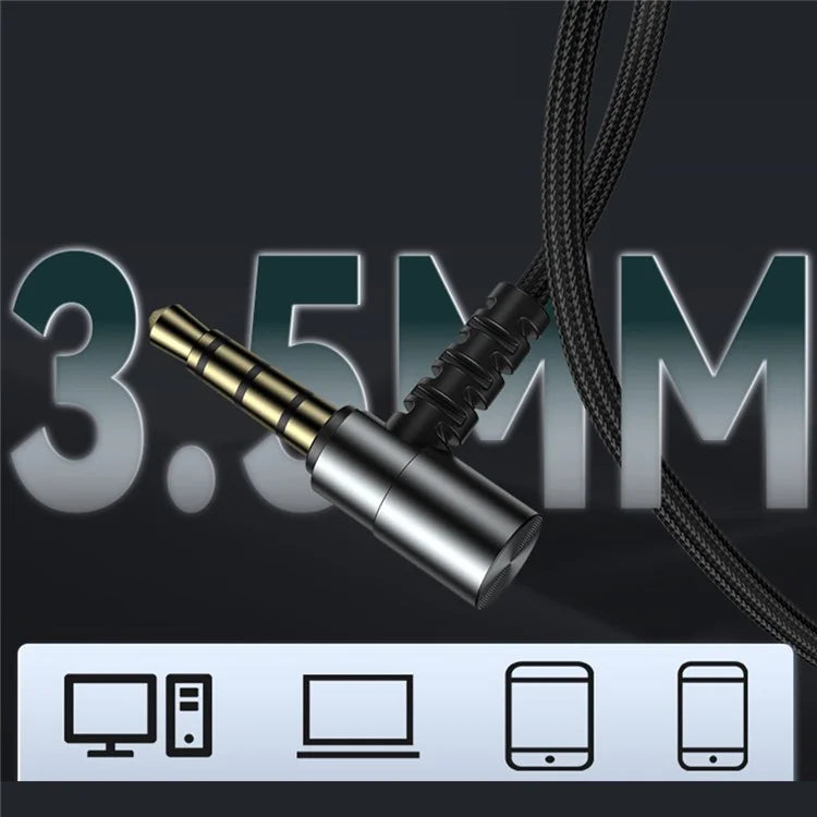 YESIDO YH40 3.5mm Plug Wired Headphones HiFi Sound Music Earphones with Mic