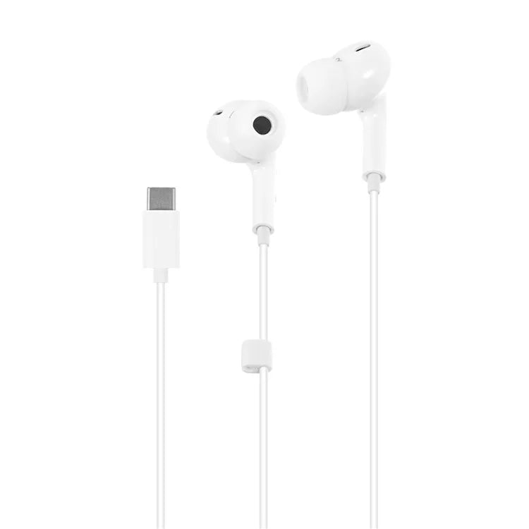 WK DESIGN YA17 Type-C Wire Control In-Ear Headset Mobile Phone Music Headset HiFi Sound Earphone